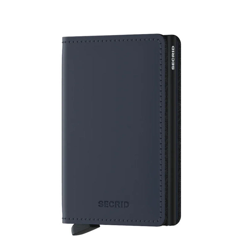 Secrid Slim Wallet Matte Night Blue Secrid 