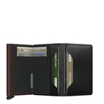 Secrid Slim Wallet Original Black Brown Secrid 