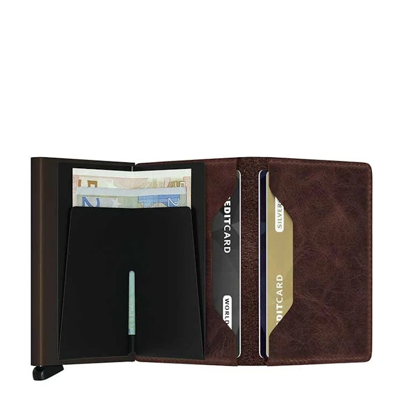 Secrid Slim Wallet Vintage Chocolate Secrid 