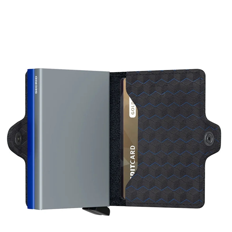 Secrid Twin Wallet Optical Titanium Blue Secrid 