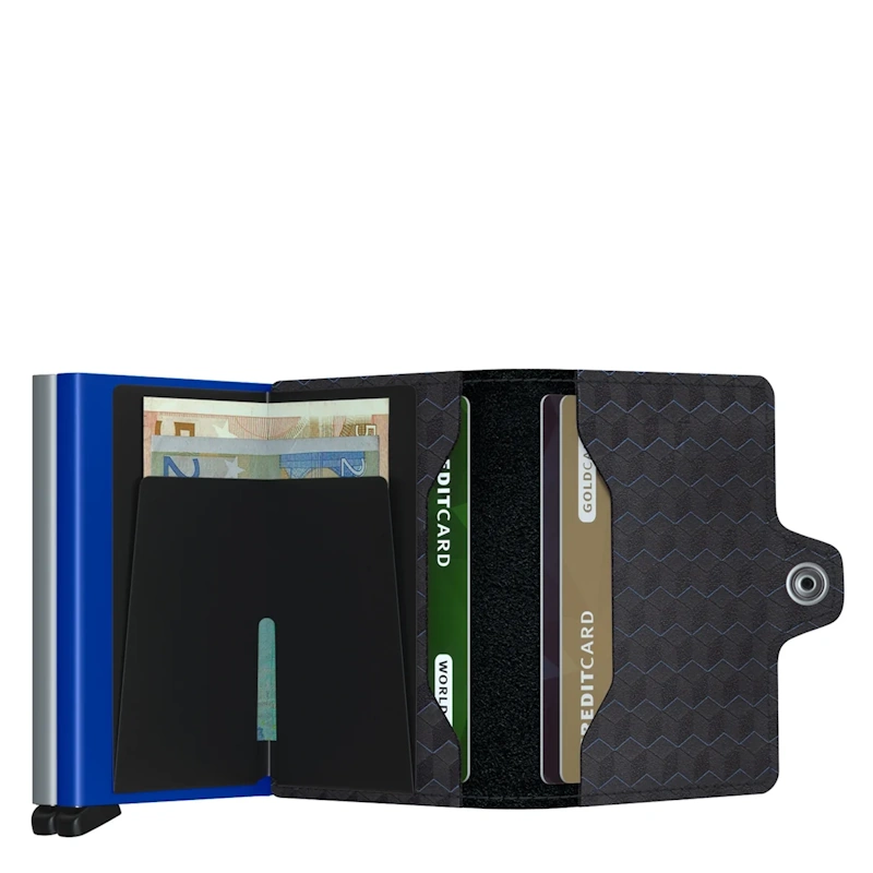 Secrid Twin Wallet Optical Titanium Blue Secrid 