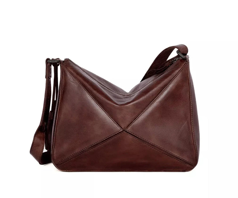 Spikes & Sparrow Apache Lila Crossbodybag Dark Brown Spikes & Sparrow 