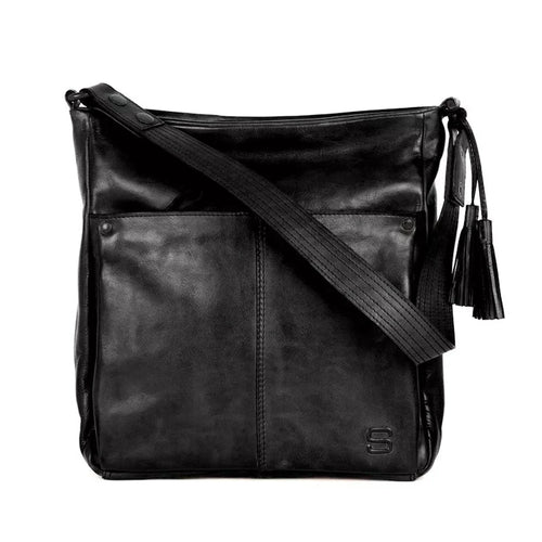 Spikes & Sparrow Apache Saar Shoulderbag Black Spikes & Sparrow 