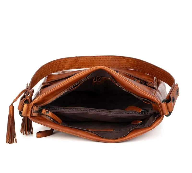 Spikes & Sparrow Apache Saar Shoulderbag Brandy Spikes & Sparrow 
