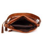 Spikes & Sparrow Apache Saar Shoulderbag Dark Brown Spikes & Sparrow 