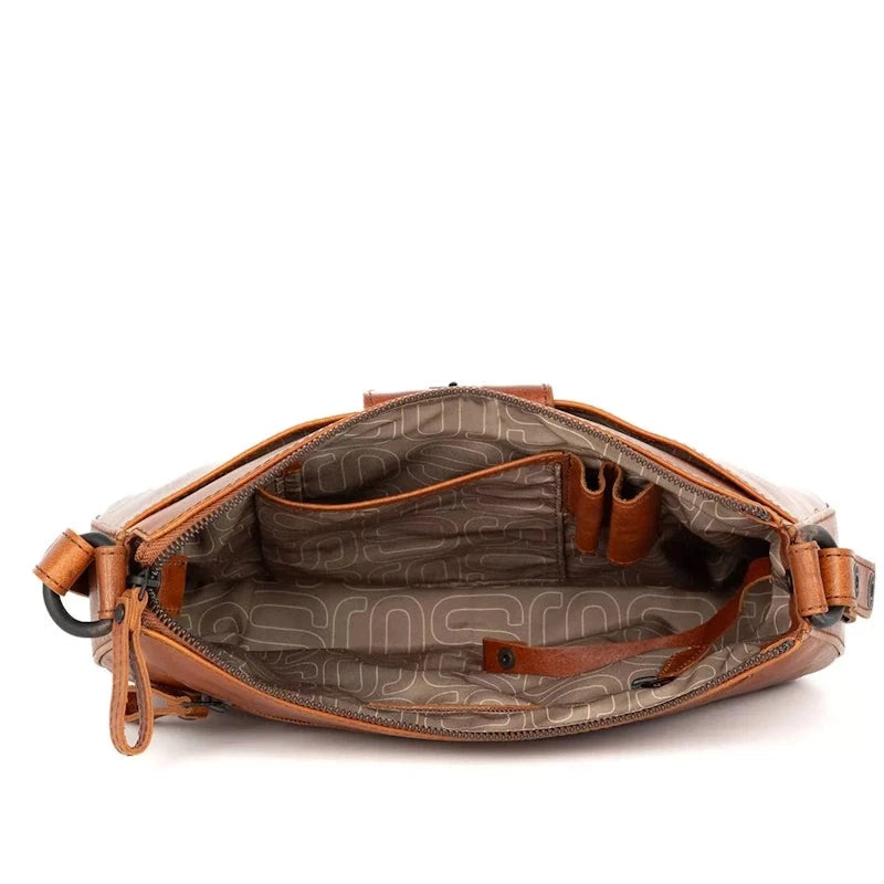 Spikes & Sparrow Bronco Ebonee Crossbodybag Zwart Spikes & Sparrow 