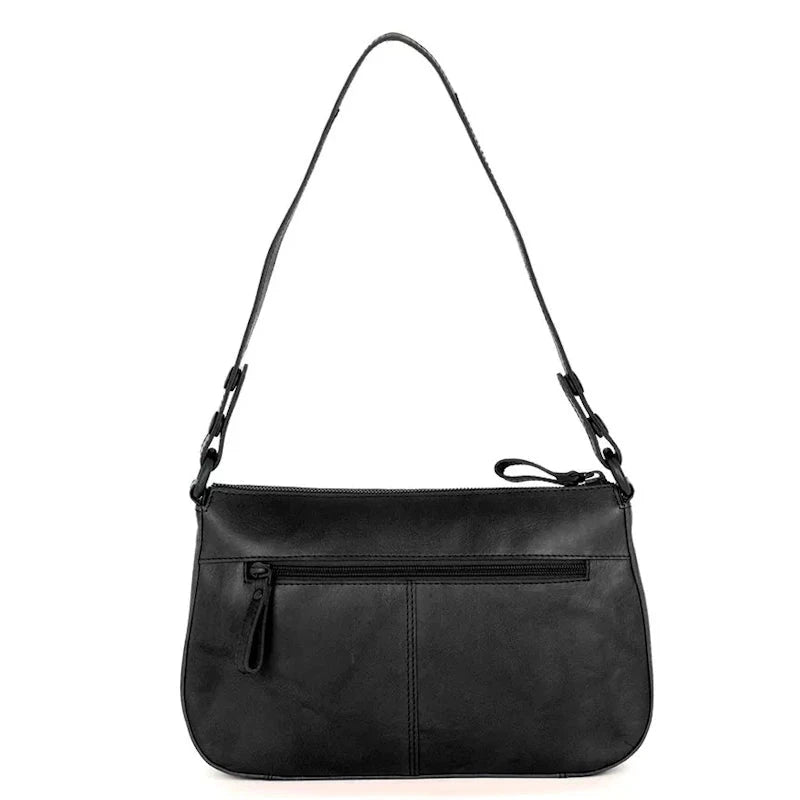 Spikes & Sparrow Bronco Ebonee Crossbodybag Zwart Spikes & Sparrow 