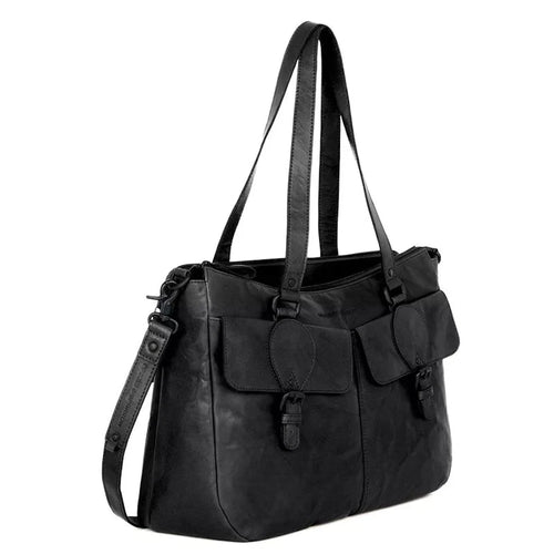 Spikes & Sparrow Bronco Fee Dames Laptoptas 15,6" Zwart Spikes & Sparrow 