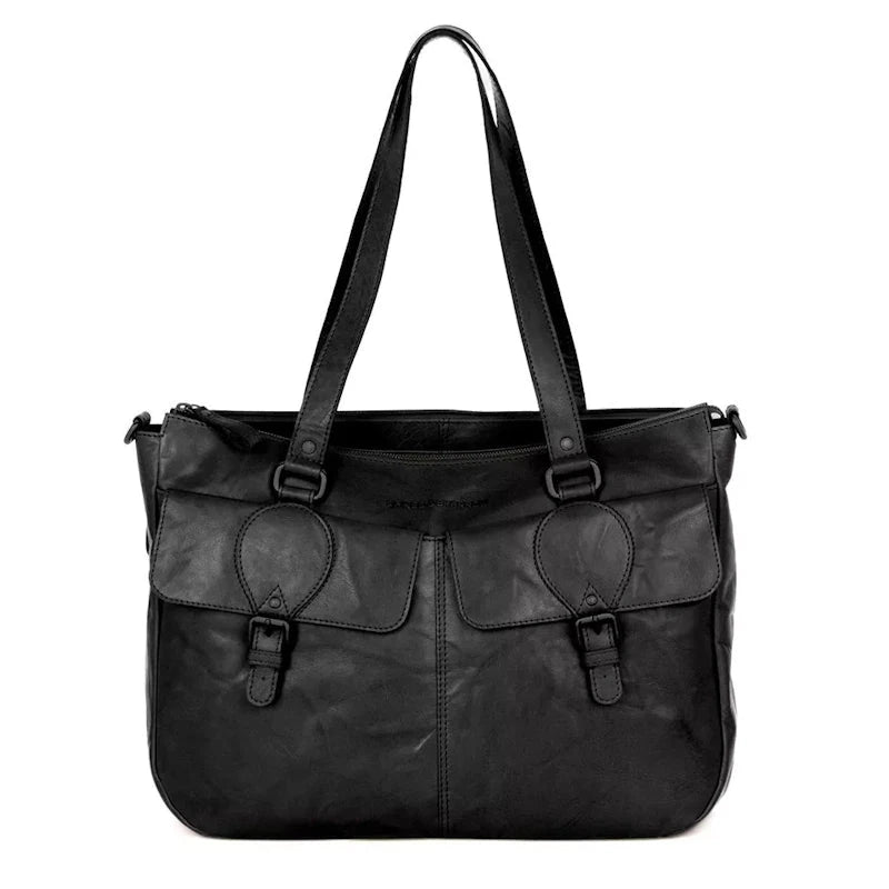 Spikes & Sparrow Bronco Fee Dames Laptoptas 15,6" Zwart Spikes & Sparrow 