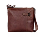 Spikes & Sparrow Bronco Serina Crossbodybag Donkerbruin Spikes & Sparrow 