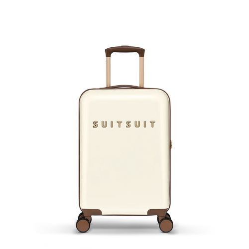 SUITSUIT Fab Seventies Handbagage Spinner 55 Antique White SUITSUIT 