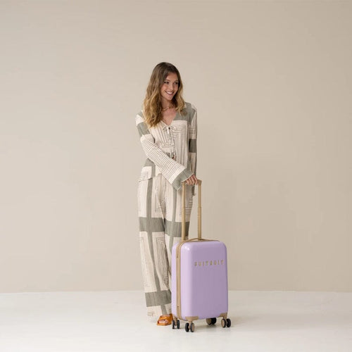SUITSUIT Fusion Handbagage Spinner S Pale Orchid Bloom SUITSUIT 