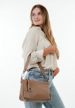Suri Frey Shoulderbag M Debby Dark Taupe Suri Frey 