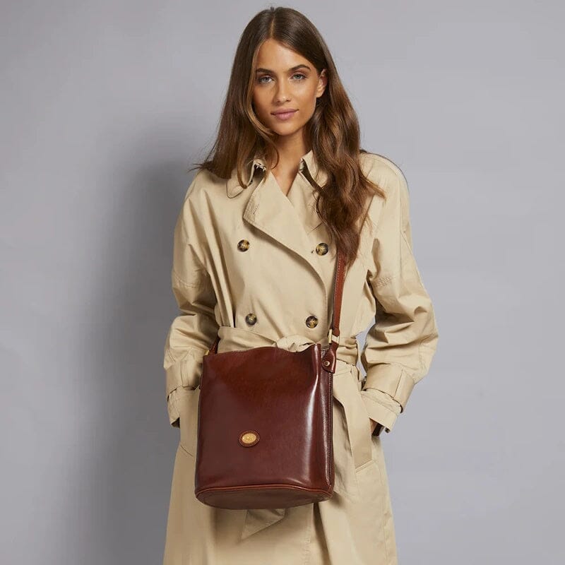 The Bridge Donna Story Bucket Bag Bruin The Bridge 
