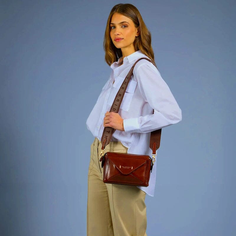 The Bridge Frida Crossbody Tas Bruin The Bridge 
