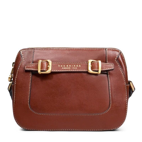 The Bridge Gaia Crossbody Tas Bruin The Bridge 