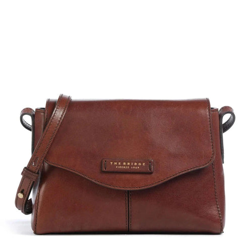 The Bridge Gloria Crossbody Tas Bruin The Bridge 