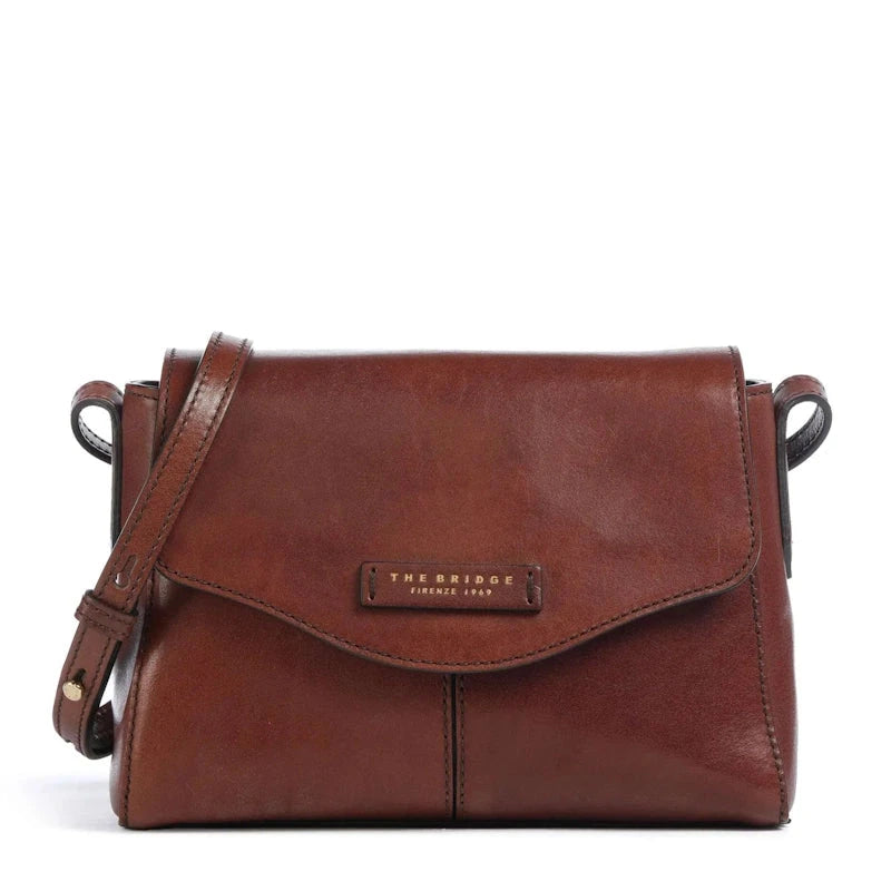 The Bridge Gloria Crossbody Tas Bruin The Bridge 