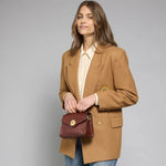 The Bridge Irene Crossbody Tas Bruin The Bridge 