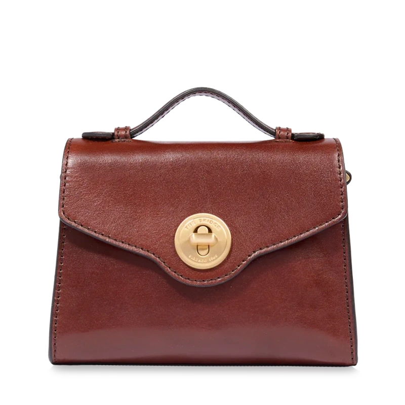 The Bridge Irene Crossbody Tas Bruin The Bridge 