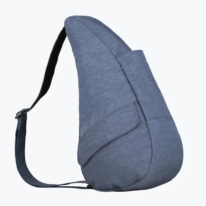 The Healthy Back Bag Textured Nylon S Vintage Indigo Healthy Back Bag 