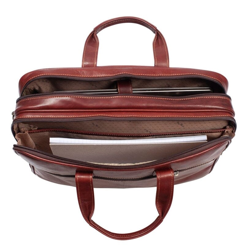 Tony Perotti Laptoptas 2 vaks 15,6" Bruin Tony Perotti 