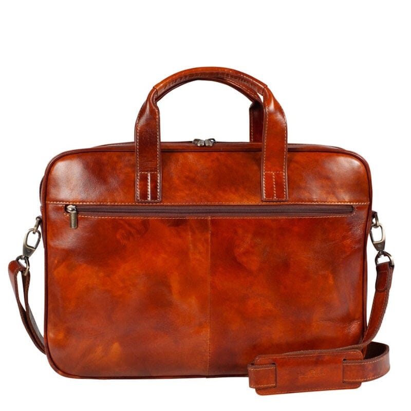 Tony Perotti Van Gogh Laptoptas 15" Cognac Tony Perotti 
