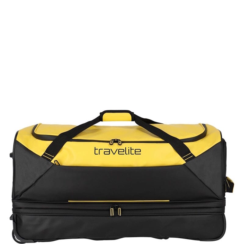 Travelite Basics Tarpaulin Wieltas 70 cm Zwart / Geel Expandable (kopie) Travelite 