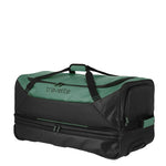 Travelite Basics Tarpaulin Wieltas 70 cm Zwart / Groen Expandable Travelite 