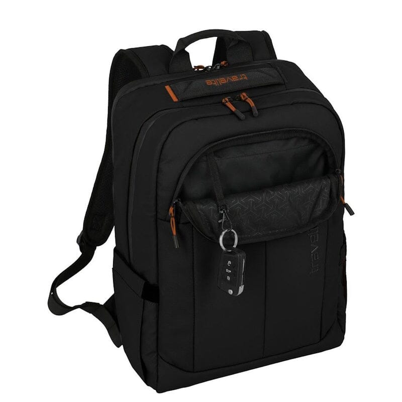 Travelite Briize Backpack M Black 15,6" Black Travelite 