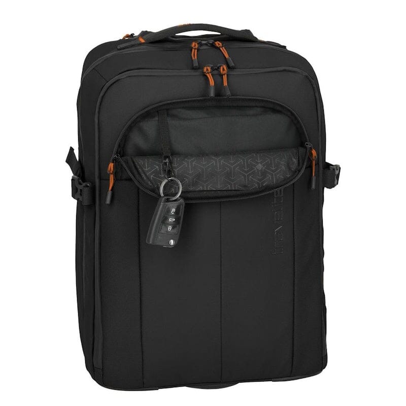 Travelite Laptoptrolley / Rugtas Zwart Travelite 
