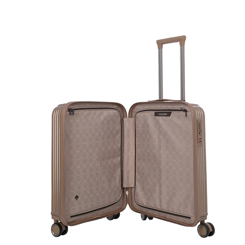 Travelite Paros 4-Wheel Trolley S Cappuchino Travelite 