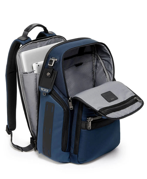 Tumi Alpha Bravo Search Laptop Backpack Navy Tumi 