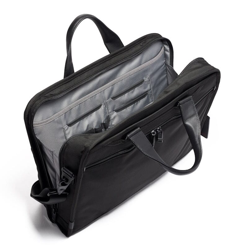 Tumi Alpha Compact Large Laptop Brief 17" Black Tumi 