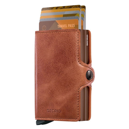 Secrid Twin Wallet Vintage Cognac Brown