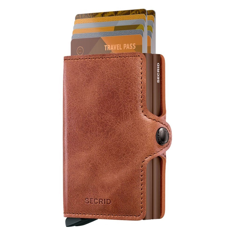 Secrid Twin Wallet Vintage Cognac Brown