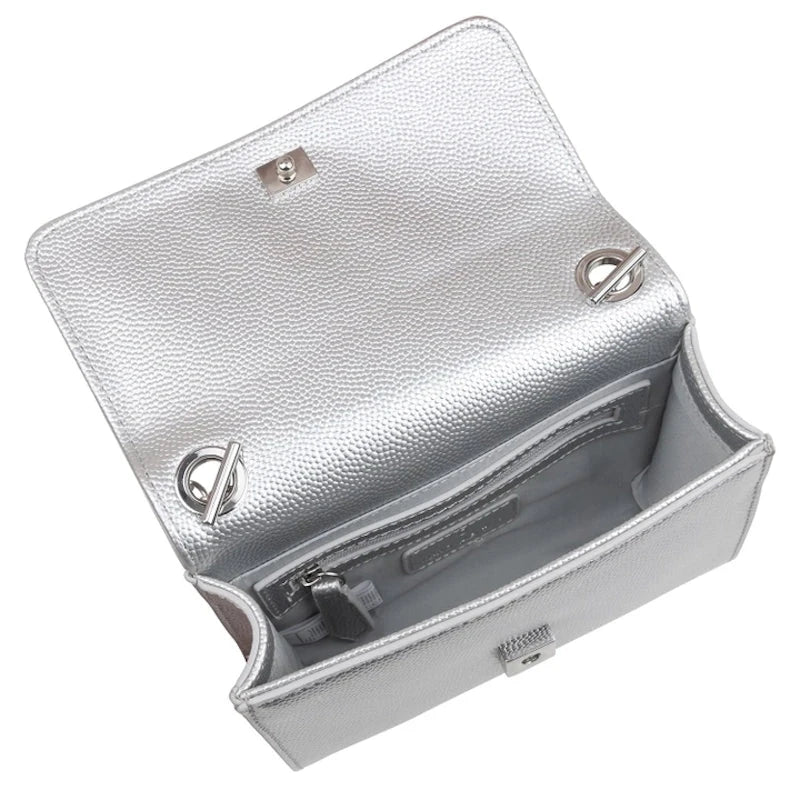 Valentino Bags Divina Overslagtas-Clutch Argento Valentino 