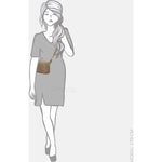 Valentino Bags Pattie Crossover Bag Taupe / Multicolor Valentino 