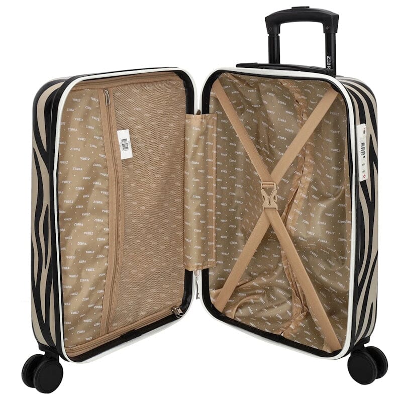 Zebra Trend Spinner Handbagage Trolley S Zebra Zebra Trends 