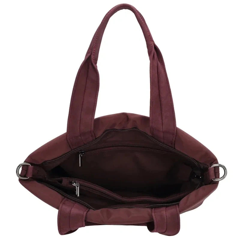 Zebra Trends Elske Handtas Bordeaux Rood Zebra Trends 