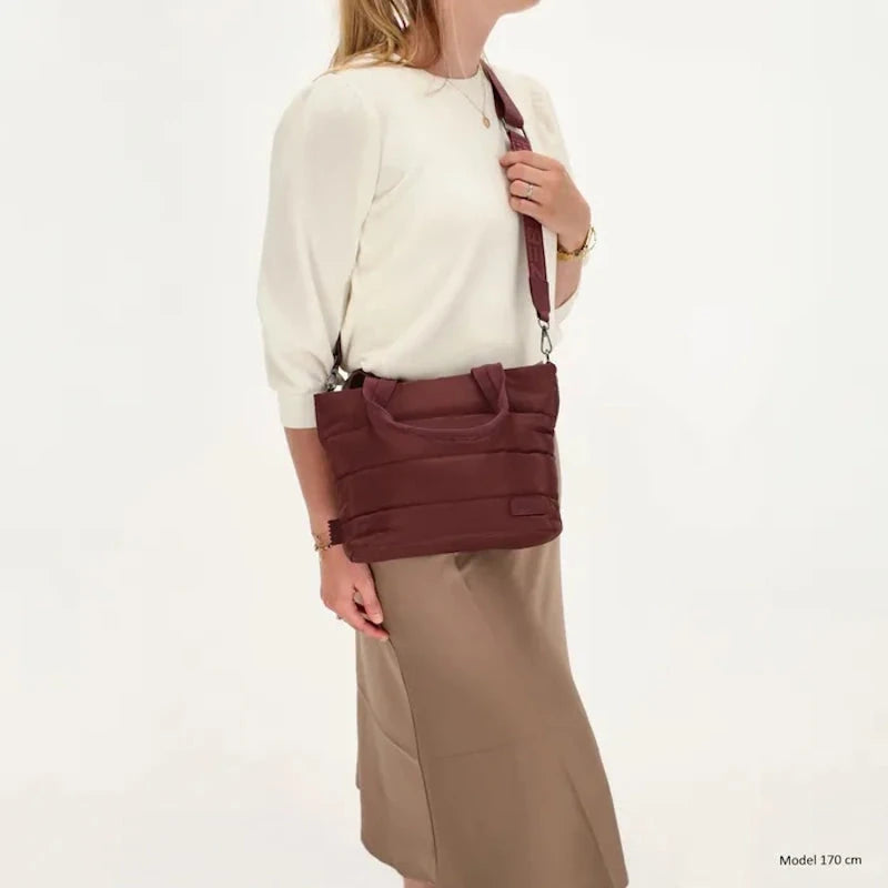 Zebra Trends Elske Handtas Bordeaux Rood Zebra Trends 