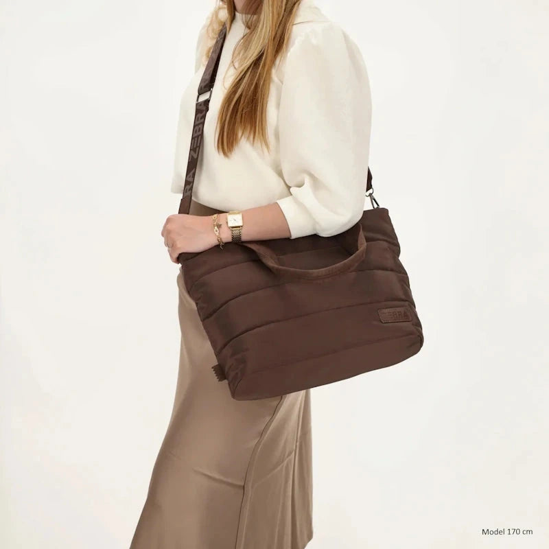 Zebra Trends Elske Shopper Donkerbruin Zebra Trends 
