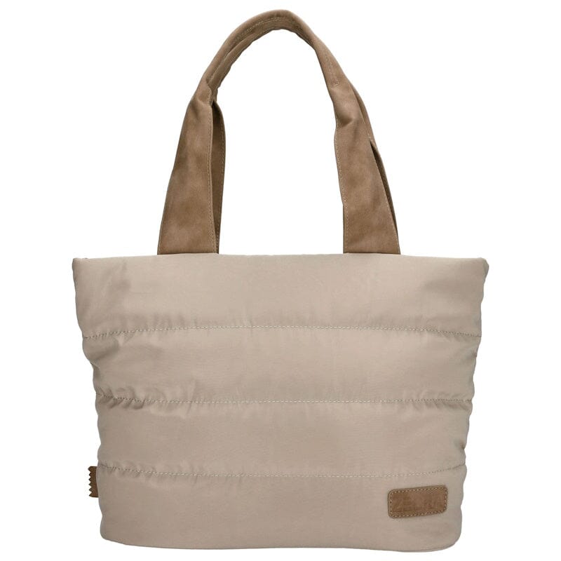 Zebra Trends Elske Shopper Light Taupe Zebra Trends 