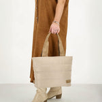 Zebra Trends Elske Shopper Light Taupe Zebra Trends 