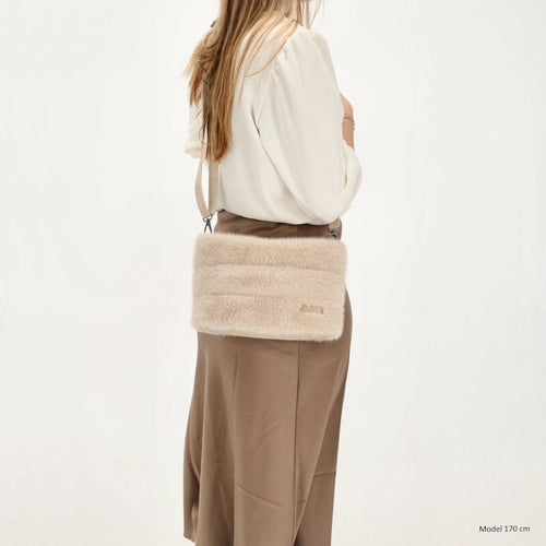 Zebra Trends Emma Crossbody Tas Creme Zebra Trends 