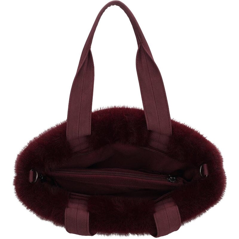 Zebra Trends Emma Handtas Bordeaux Rood Zebra Trends 
