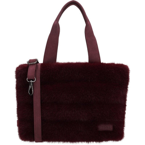 Zebra Trends Emma Handtas Bordeaux Rood Zebra Trends 