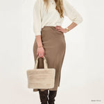 Zebra Trends Emma Handtas Creme Zebra Trends 