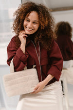 Zebra Trends Emma Handtas Creme Zebra Trends 