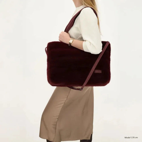 Zebra Trends Emma Laptop Shopper 15,6" Bordeaux Rood Zebra Trends 